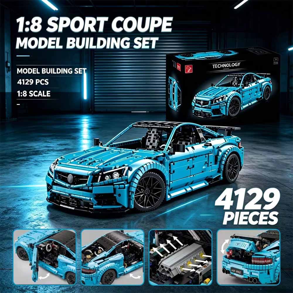 Party Games Questions - Technische Snelheid Supercar C63 AM-G Model