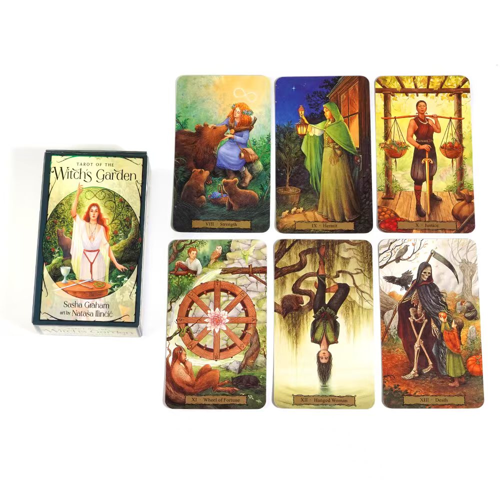 Games Garden Party - Witch's Garden Tarot Decks Waarzeggerij van