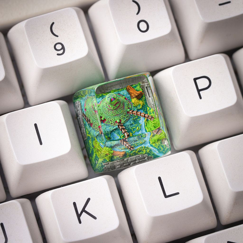 Party Games For Christmas - Organism Resin Keycap Creatieve Kunst Toetsenborddecoratie