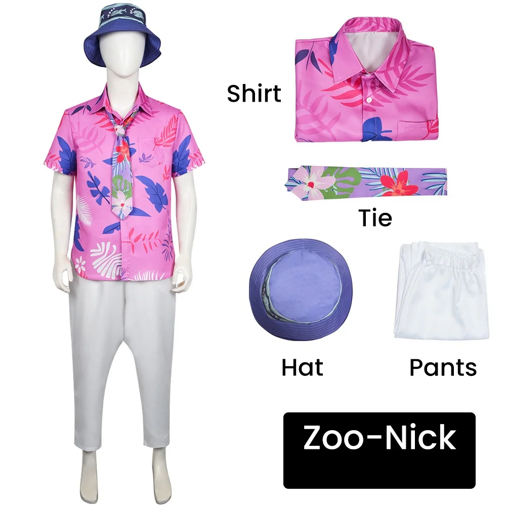 Party Games For Adults And Kids - Movie Zoo Nick Wilde Cosplay Kostuum