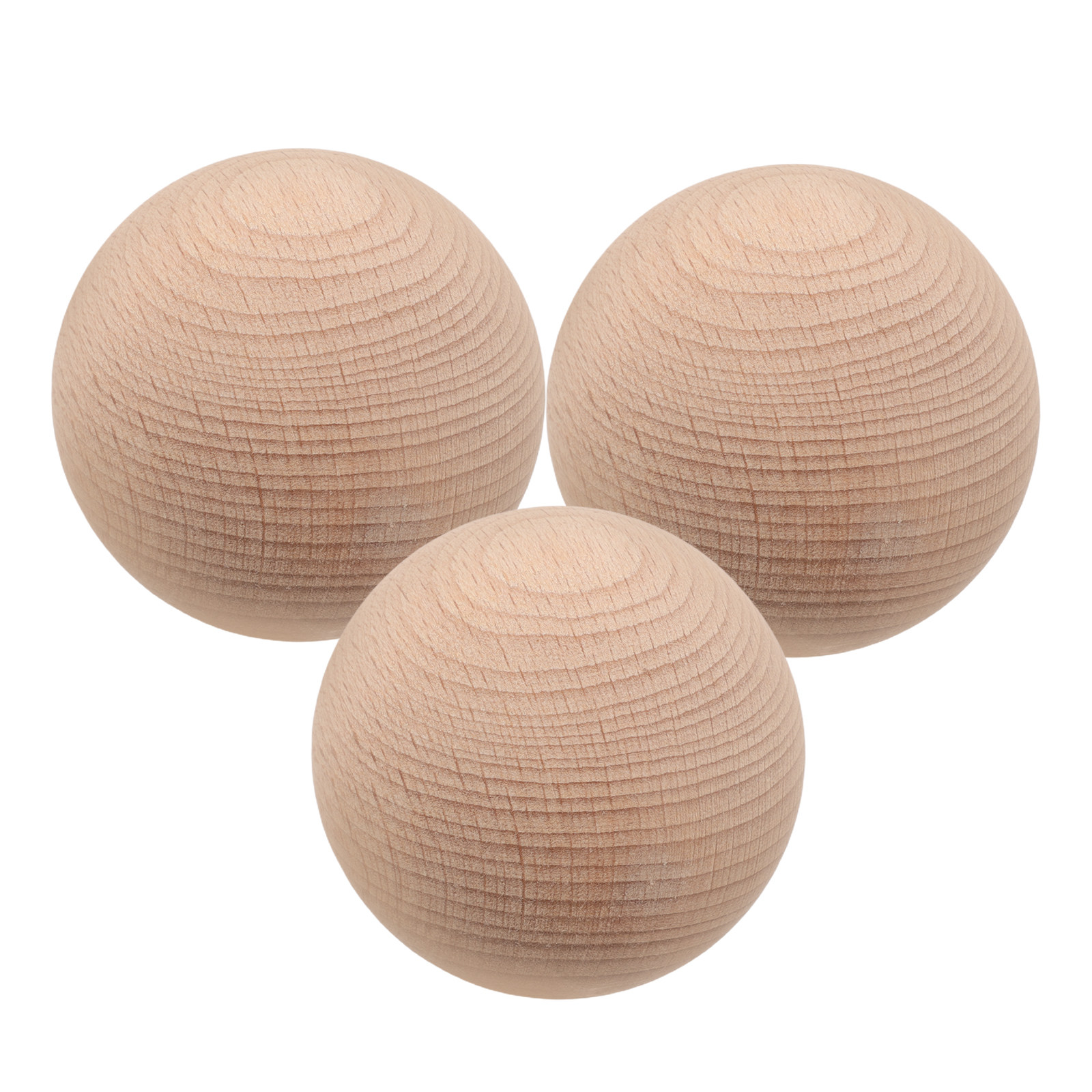 Bocce Ball Lawn - 3-delige handgemaakte beukenhouten croquet golfballen buiten