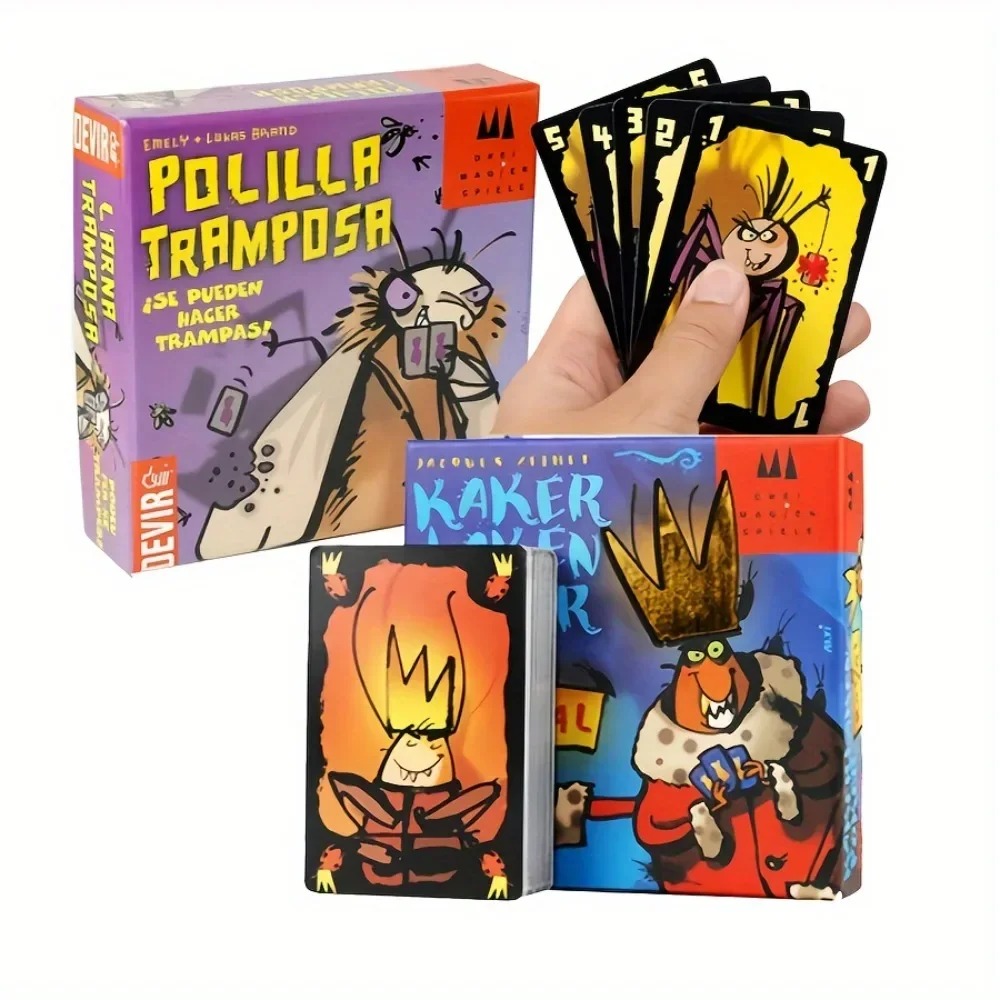 Party Games Juego - Polilla Tramposa Español Speelkaartspel The Cheating