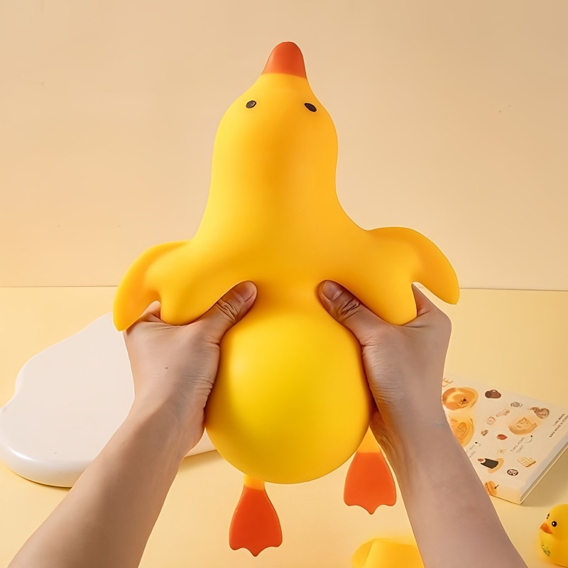 Party Games For Adults And Kids - Zachte Antistress Eend Fidget Speeltjes Schattige