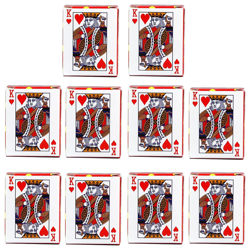 Party Games Juego - Mini Poker Speelkaarten Festival Party Games