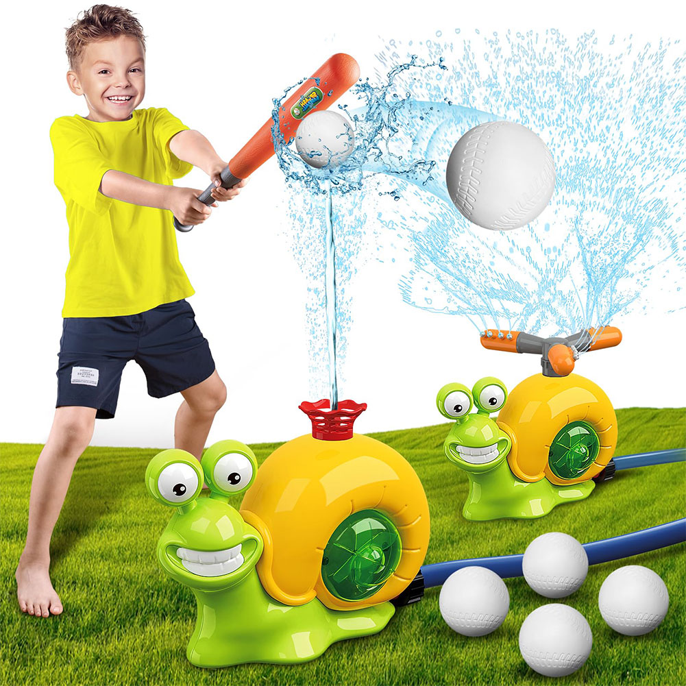 Games Garden Party - Cartoon slakken water sproeier zomer tuin