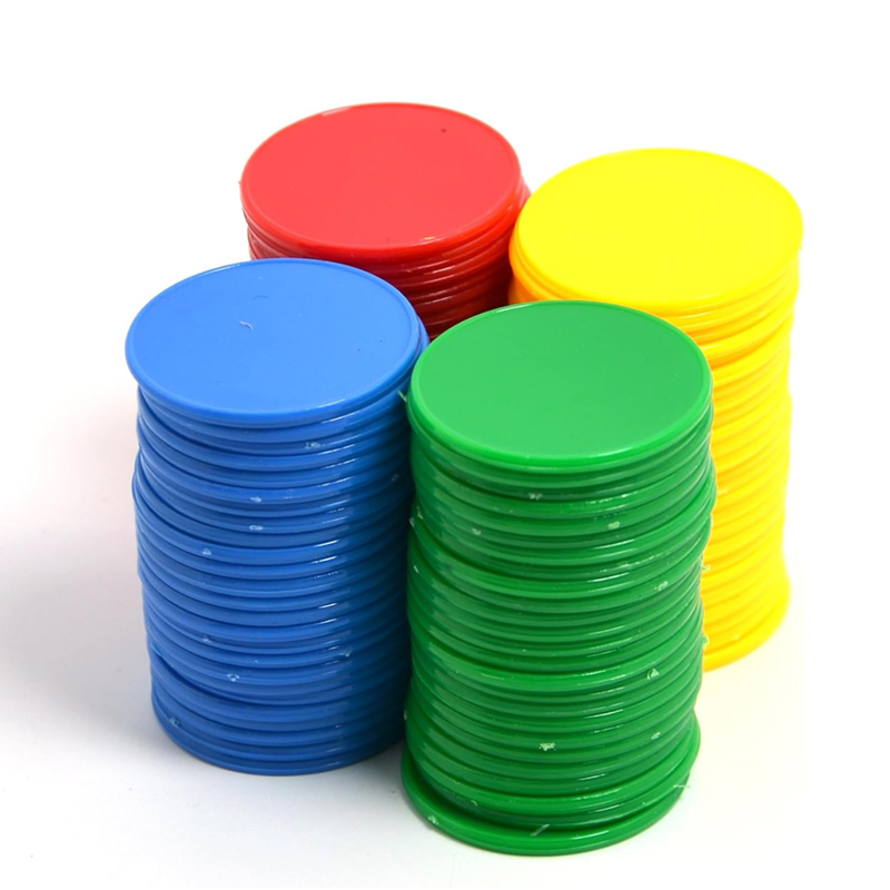 Party Games Juego - Bingo Markers Chips 37 MM 4