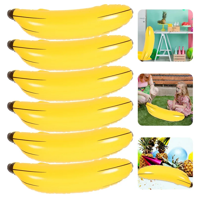 Games Garden Party - 180 cm gigantisch opblaasbaar speelgoed banaanballon