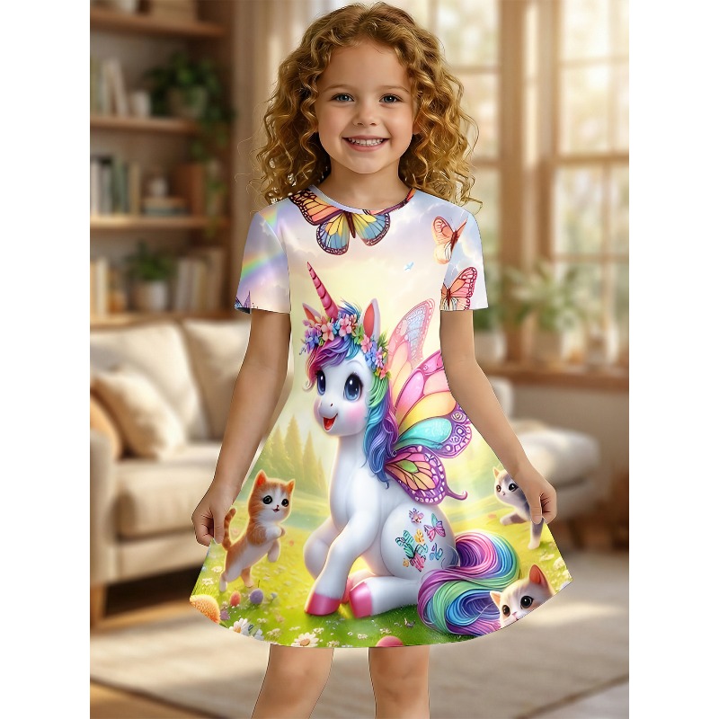 T-shirtjurk met regenboog-eenh - Games Garden Party recensie en prijs