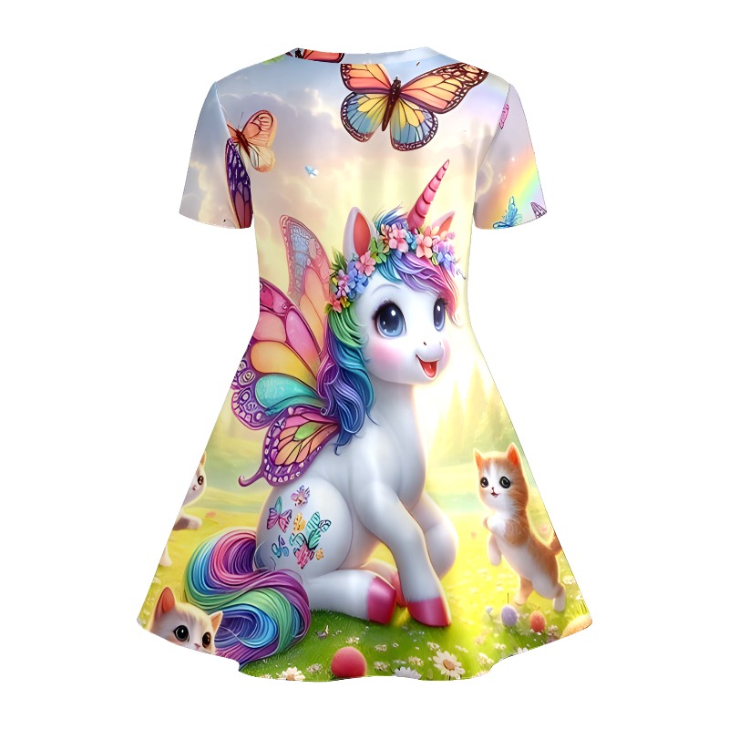 T-shirtjurk met regenboog-eenh - Games Garden Party recensie en prijs