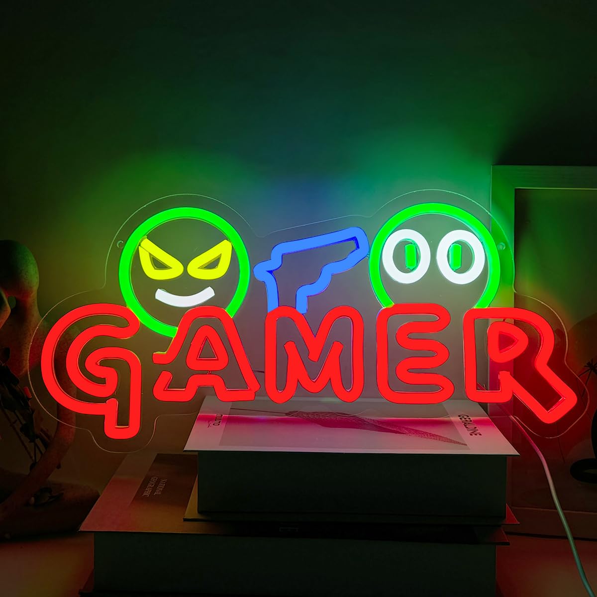 Gamer Neon Sign LED Wandlamp A - Party Games For Christmas recensie en prijs