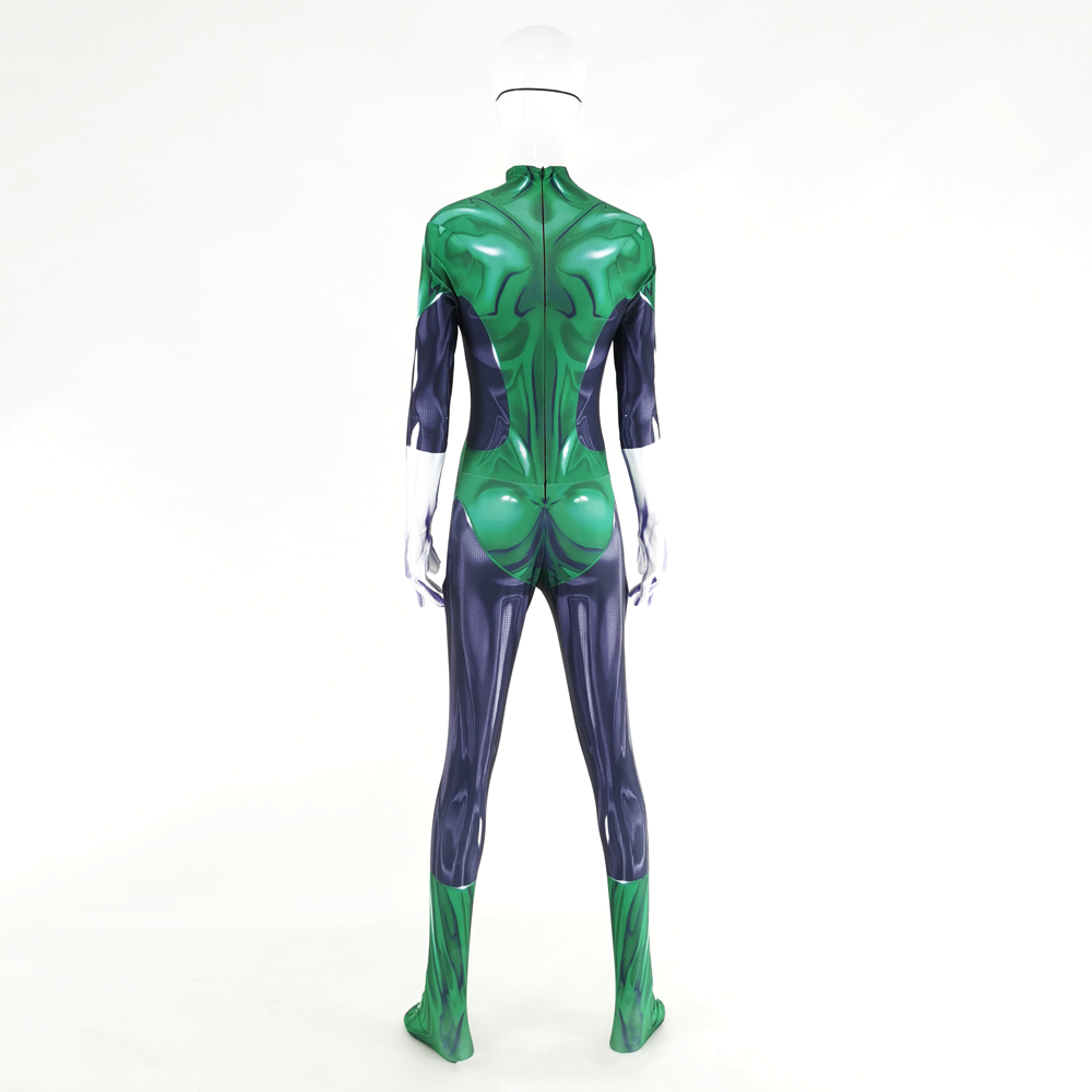 Halloween Vrouw Groen Cosplay  - Party Games For Adults And Kids recensie en prijs