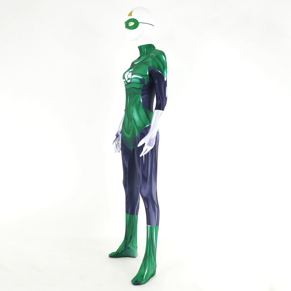 Halloween Vrouw Groen Cosplay  - Party Games For Adults And Kids recensie en prijs
