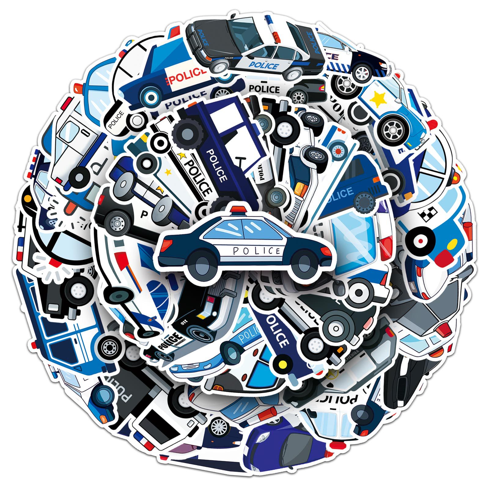 50 Stuks Cartoon Politieauto T - Party Games Kids Birthday recensie en prijs