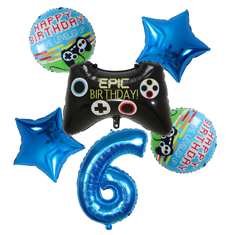 6 stks Gamepad Jongen Spel Fol - Party Games Kids Birthday recensie en prijs