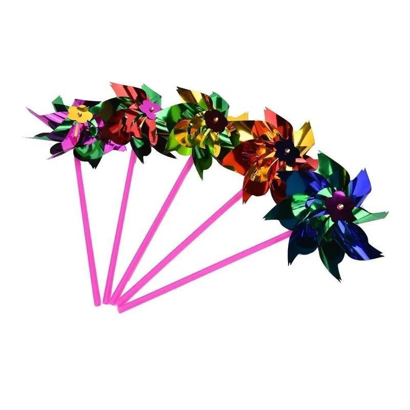 6 Stuks Plastic Windmolen Pinw - Games Garden Party recensie en prijs