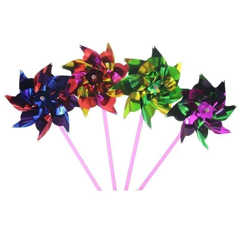 6 Stuks Plastic Windmolen Pinw - Games Garden Party recensie en prijs