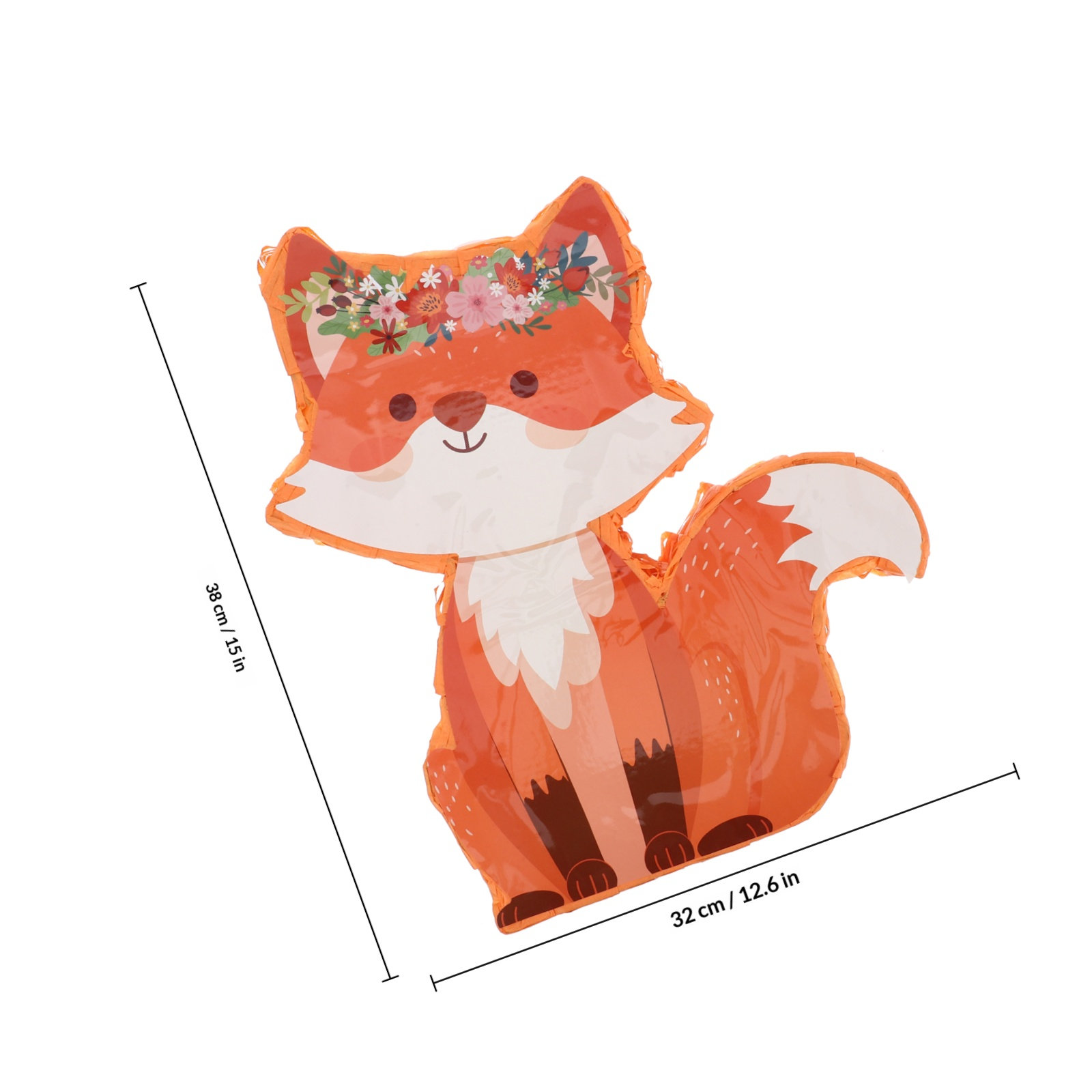 1Set Fox Pinata Papieren Diere - Party Games Kids Birthday recensie en prijs