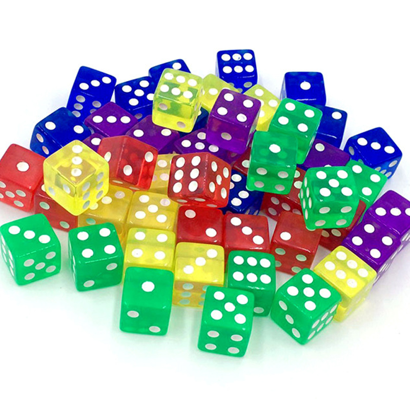 10PCS Transparant Gekleurde Do - Party Games Juego recensie en prijs