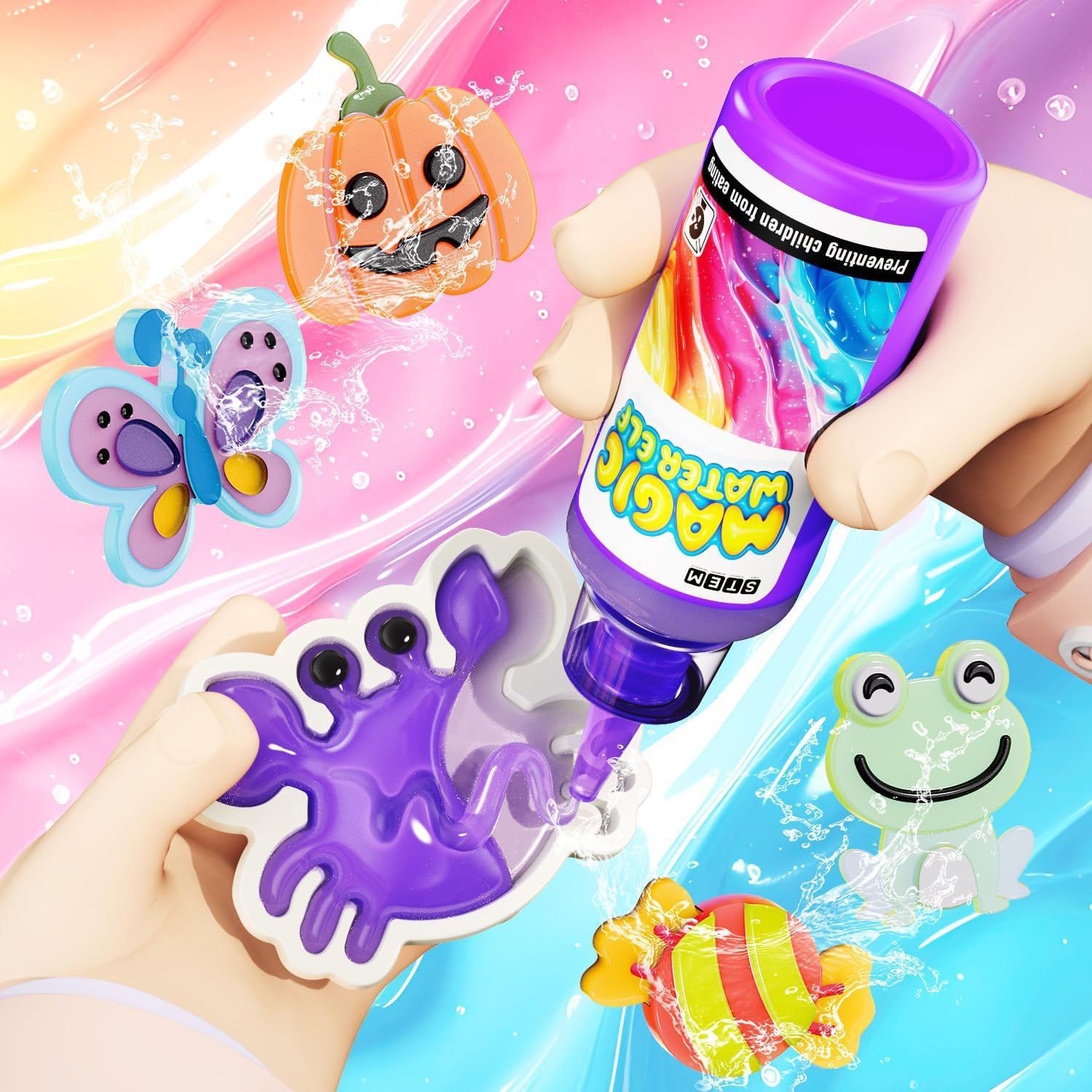 Magic Gel Water Beads Toy: 12- - Games Garden Party recensie en prijs