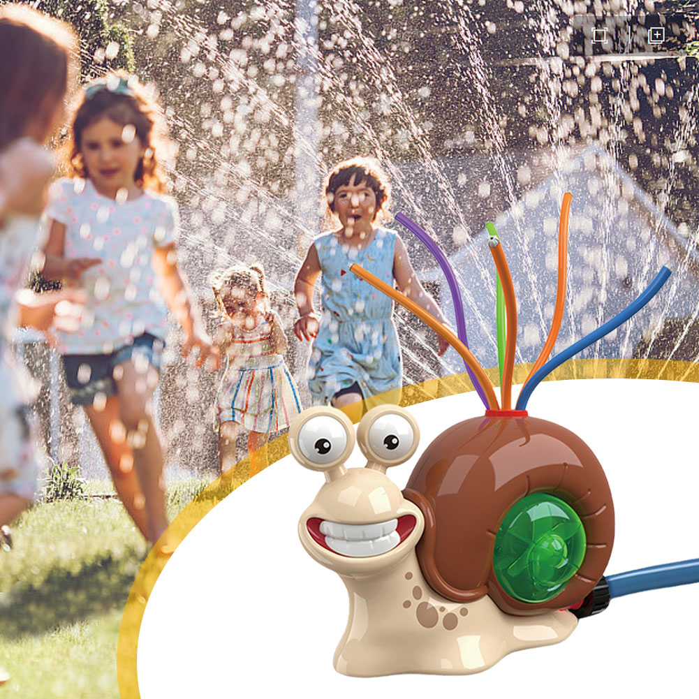 Cartoon slakken water sproeier - Games Garden Party recensie en prijs