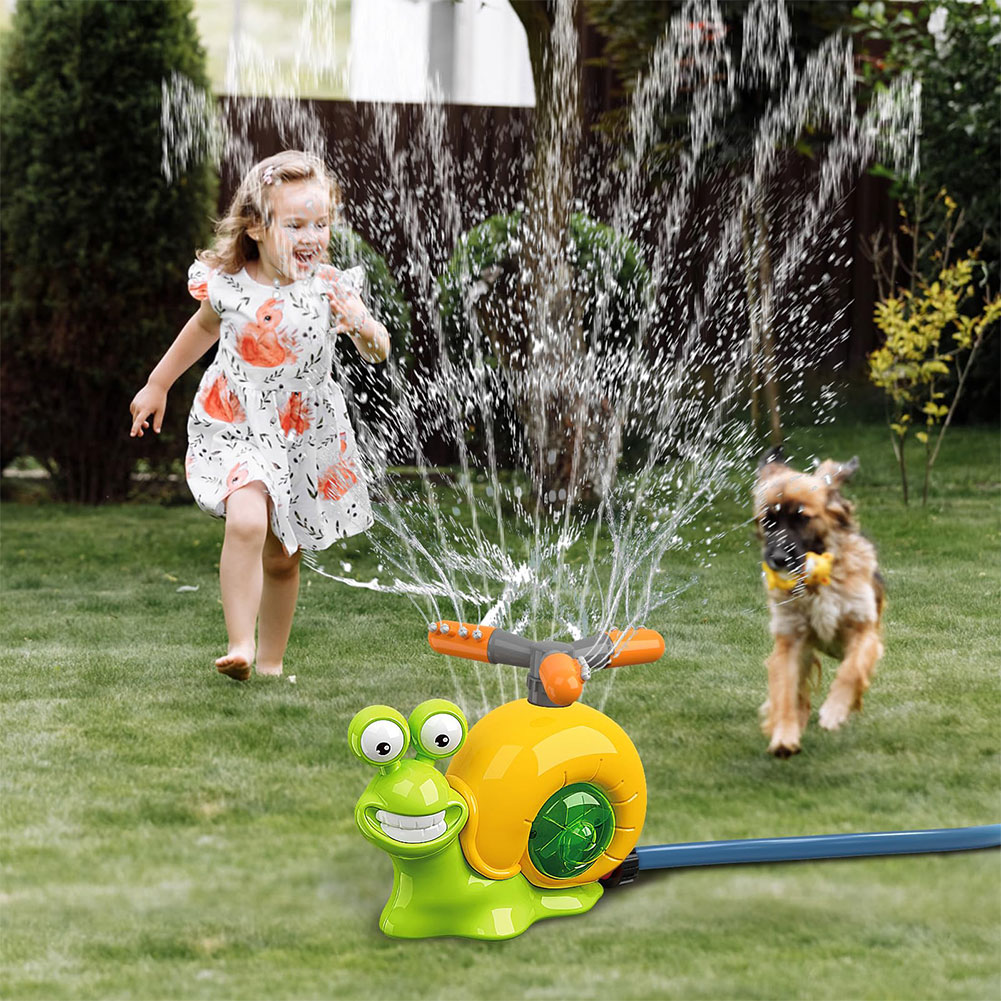 Cartoon slakken water sproeier - Games Garden Party recensie en prijs