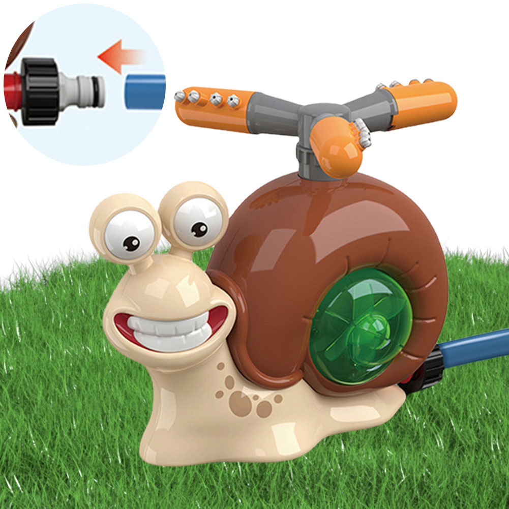 Cartoon slakken water sproeier - Games Garden Party recensie en prijs