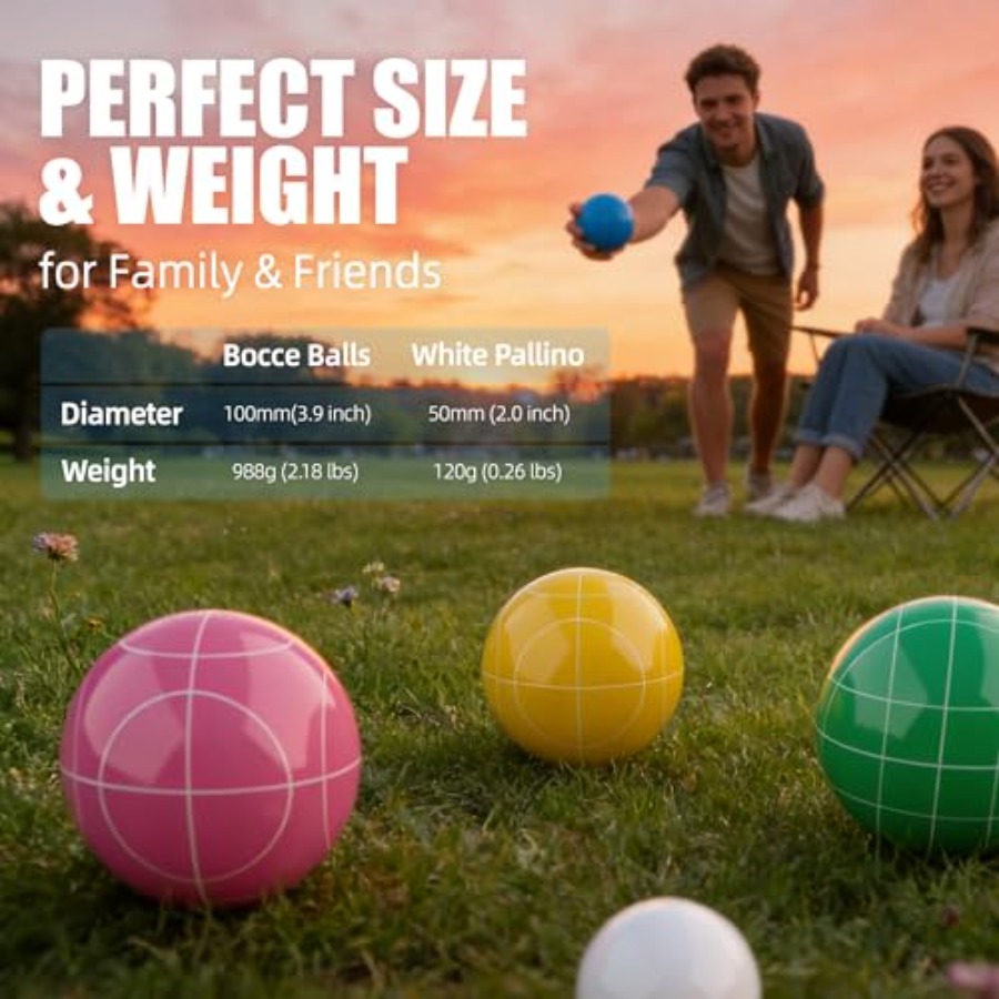 Tuin- en strandboccia set: mas - Bocce Ball Lawn recensie en prijs
