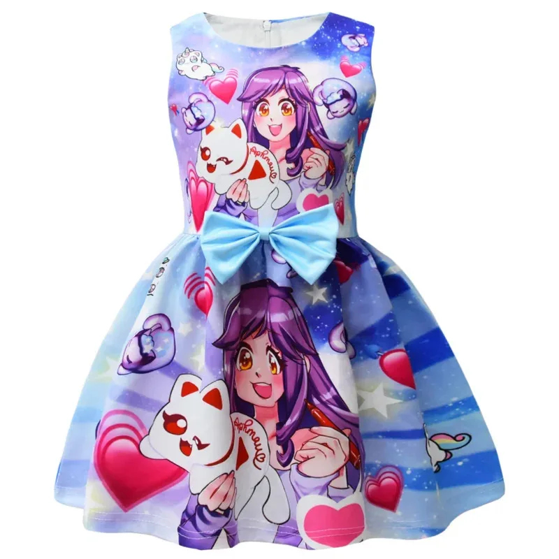 ♥ AA Anime Game Aphmau afdrukk - Party Games Kids Birthday recensie en prijs