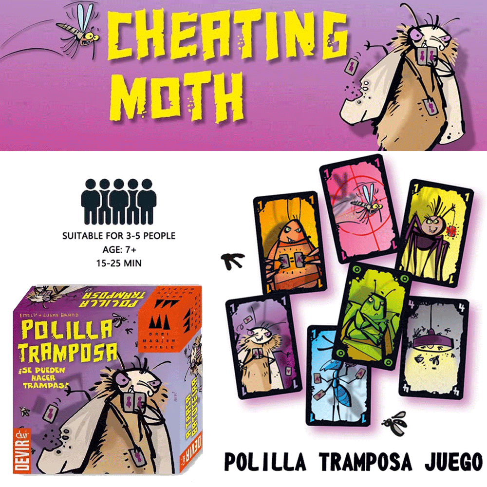 Polilla Tramposa Bordspellen T - Party Games Juego recensie en prijs